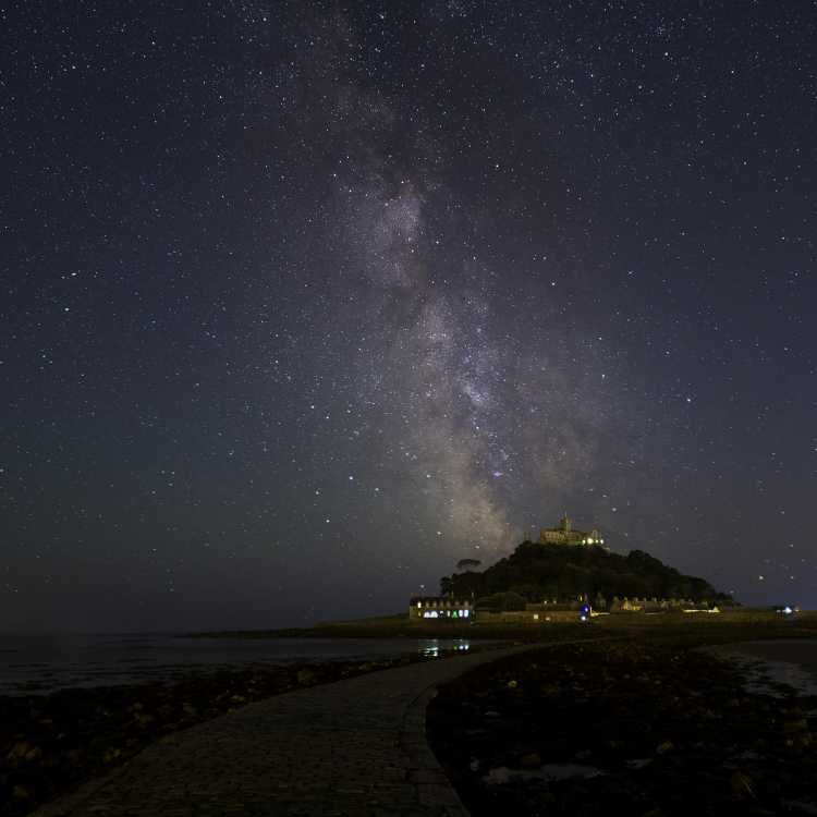Milky Way and the Mount