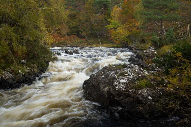 River Inver in autumn