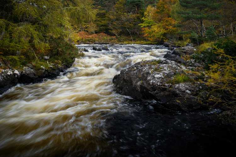 Autumn on the River Inver